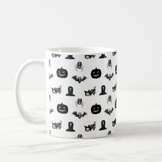 Halloween mugs with a cat theme koffiemok