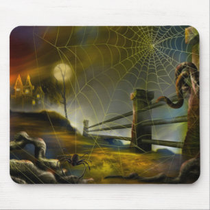 Halloween-Muismat/gehakt-sceen Muismat
