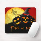 Halloween Muismat/Trick or treat Muismat (Met muis)