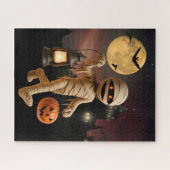Halloween Mumie Puzzel (Horizontaal)