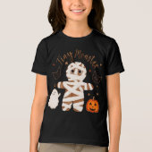 Halloween Mummie Kinder T-Shirt (Voorkant)