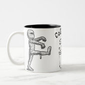 Halloween mummie leuke koffie ☕ Mok (Links)