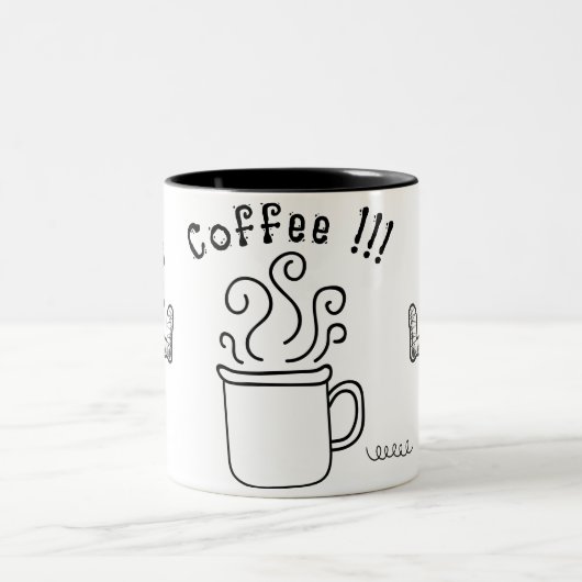 Halloween mummie leuke koffie ☕ Mok (Center)