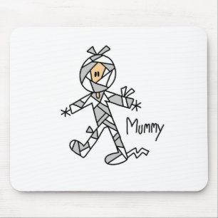 Halloween Mummie Stickfiguur Muismat
