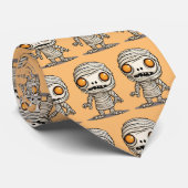 Halloween mummie stropdas, stropdas (Opgerold)