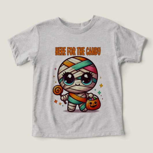 Halloween mummie voor het Snoep (Design voorkant)
