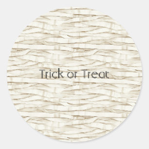 Halloween Mummie Wrap Ronde Sticker
