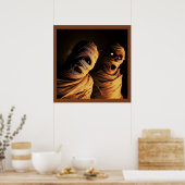 Halloween - Mummies 1 Poster (Keuken)