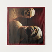 Halloween - Mummies 3 Wandkleed (Voorkant (horizontaal))