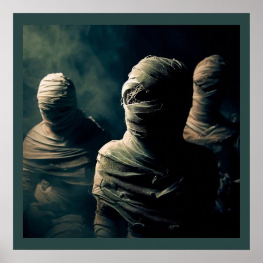 Halloween - Mummies 4 Poster (Voorkant)