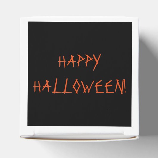 Halloween Mummy Bedankdoosjes (Bovenkant)