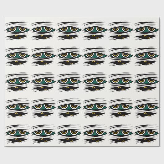 Halloween Mummy Cadeaupapier (Vlak)