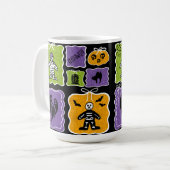 Halloween Mummy Coquette Koffiemok (Voorkant links)