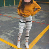 Halloween Mummy kostuum Spooky Leggings