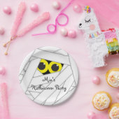 Halloween Mummy Kostuumfeest Schattigee Kinder Bor Papieren Bordje (Feest)