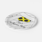 Halloween Mummy Kostuumfeest Schattigee Kinder Bor Papieren Bordje (Gekanteld)