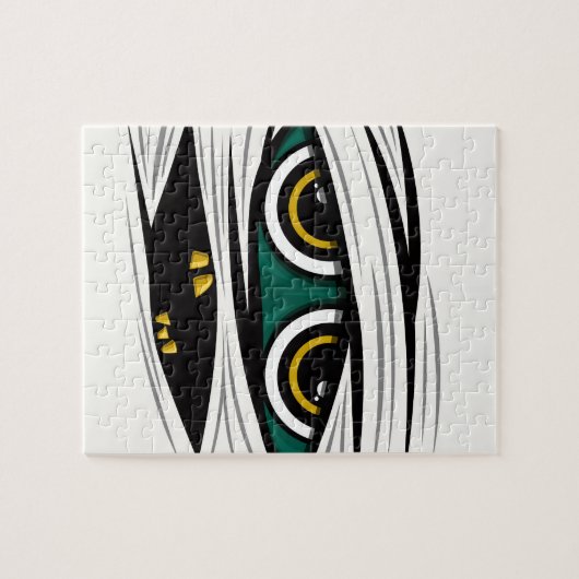 Halloween Mummy Legpuzzel (Horizontaal)