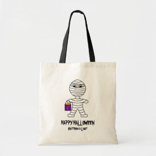 Halloween Mummy Loot Bag Tote Bag