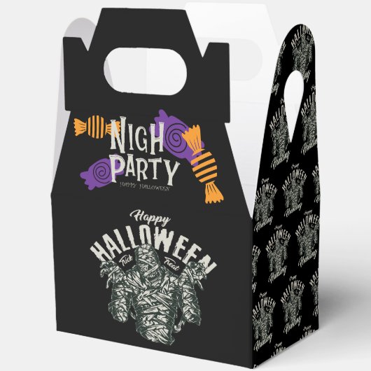 Halloween Mummy Night Party Snoep Box Bedankdoosjes (Open)