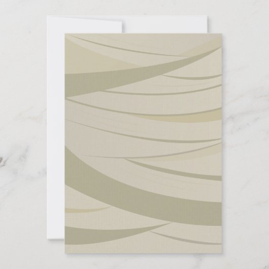 Halloween Mummy Party Monster Bash Invite Kaart (Achterkant)