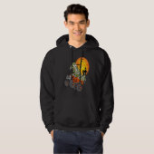 Halloween Mummy Rex Monster Truck  1 Hoodie (Voorkant volledig)