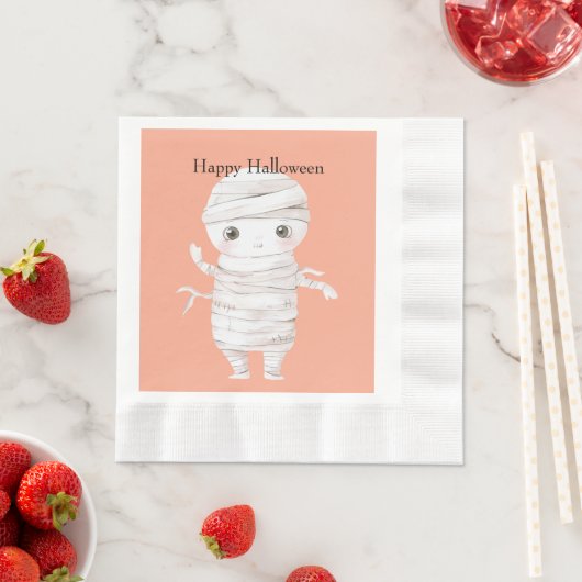 Halloween Mummy Servet (Insitu)