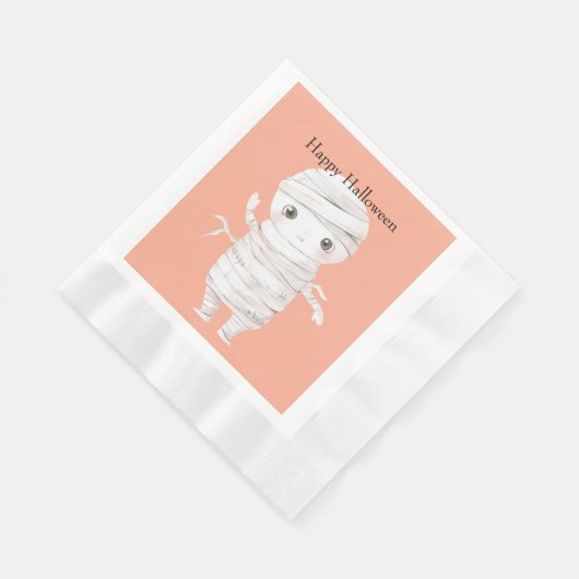 Halloween Mummy Servet (Hoek)