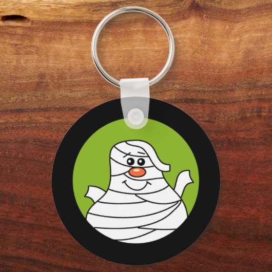 Halloween Mummy Sleutelhanger (Voorkant)
