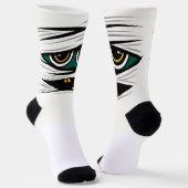 Halloween Mummy Sokken (Gebogen)