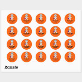 Halloween Mummy Stickers (Vel)