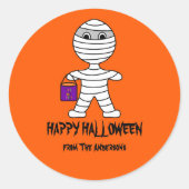 Halloween Mummy Stickers (Voorkant)