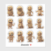 Halloween Mummy Stickers (Vel)