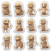 Halloween Mummy Stickers (Voorkant)