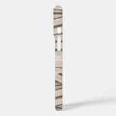 Halloween Mummy Stripes Pattern en Custom Name Case-Mate iPhone Case (Achterkant / Links)