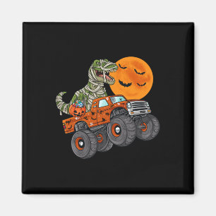 Halloween Mummy T Rex Monster Truck Boys Kinder Te Magneet
