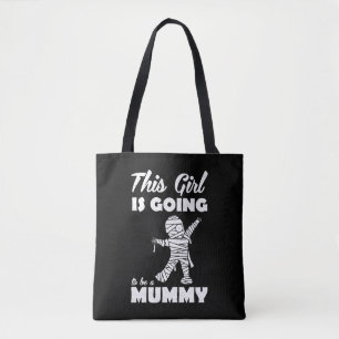Halloween Mummy Tote Bag