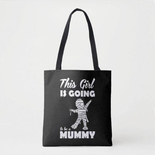 Halloween Mummy Tote Bag (Voorkant)
