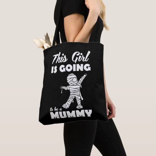 Halloween Mummy Tote Bag (Dichtbij)