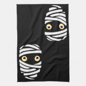 Halloween Mummy Towel BOO Halloween Tea Towels Theedoek (Verticaal)