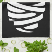 Halloween Mummy Towel BOO Halloween Tea Towels Theedoek (Gevouwen)