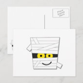 Halloween Mummy Tshirts en Gifts Briefkaart (Voorkant / Achterkant)