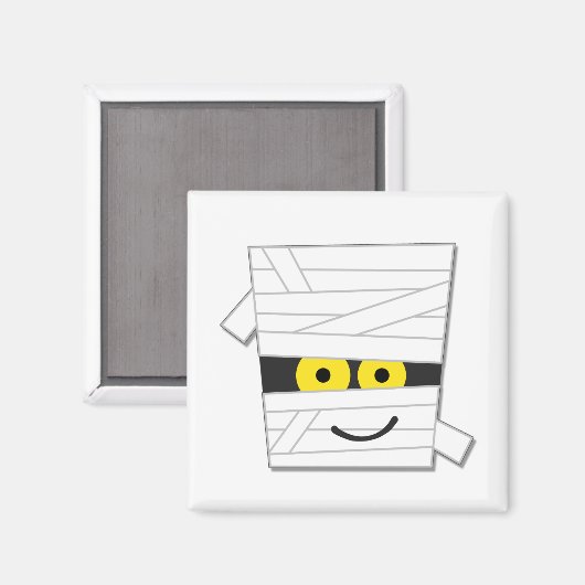 Halloween Mummy Tshirts en Gifts Magneet (Voorkant / Achterkant)