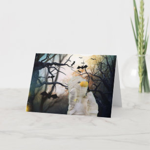 Halloween Mummy. Wenskaart Kaart