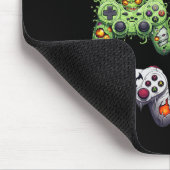 Halloween Mummy Zombie Gaming Controllers Vampire Muismat (Hoek)