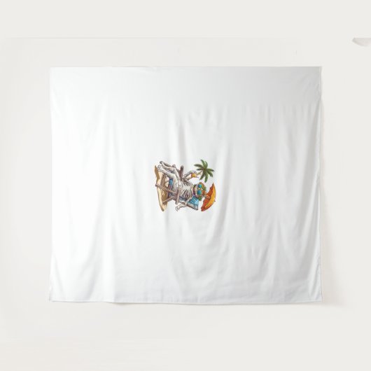 Halloween Mummy's Day Off Wandkleed (Voorkant (horizontaal))