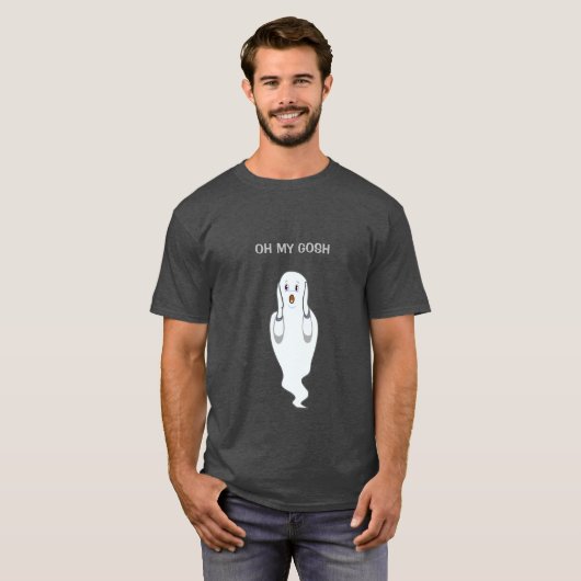 Halloween Munchy Ghost T-shirt (Voorkant volledig)