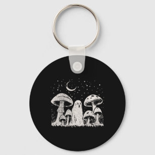 Halloween Mushroom Ghost Grunge 90 Aesthet Sleutelhanger