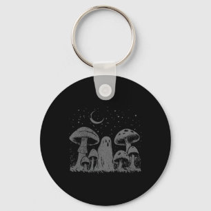 Halloween Mushroom Ghost  Grunge 90 Aesthet Sleutelhanger