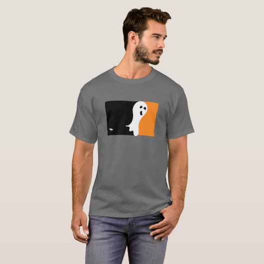 Halloween MVP Ghost Logo T-shirt (Voorkant volledig)
