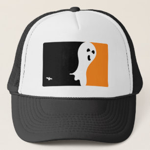 Halloween MVP Ghost Logo Trucker Pet